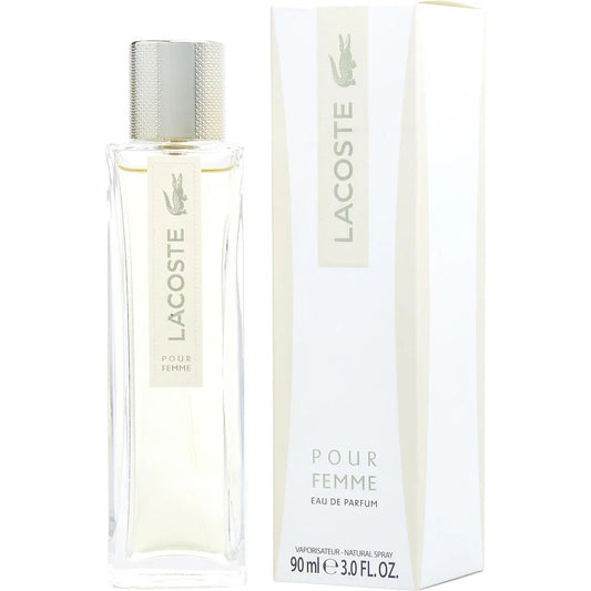Lacoste Pour Femme Woman Eau De Parfum Natural Spray 3 Oz