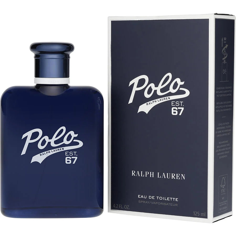 Polo Ralph Lauren 67 Man Eau de Toilette Spray 4.2 OZ