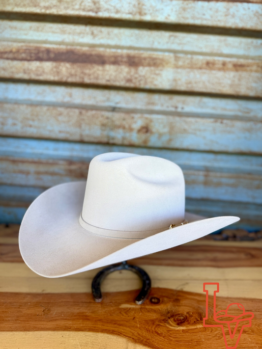 Stetson El Patron 48 Premier 30x Felt Cowboy Hat Silverbelly