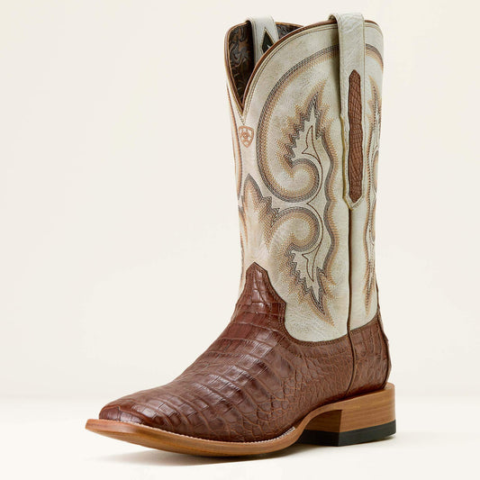 WHISKEY CAIMAN BELLY|WARM TAUPE