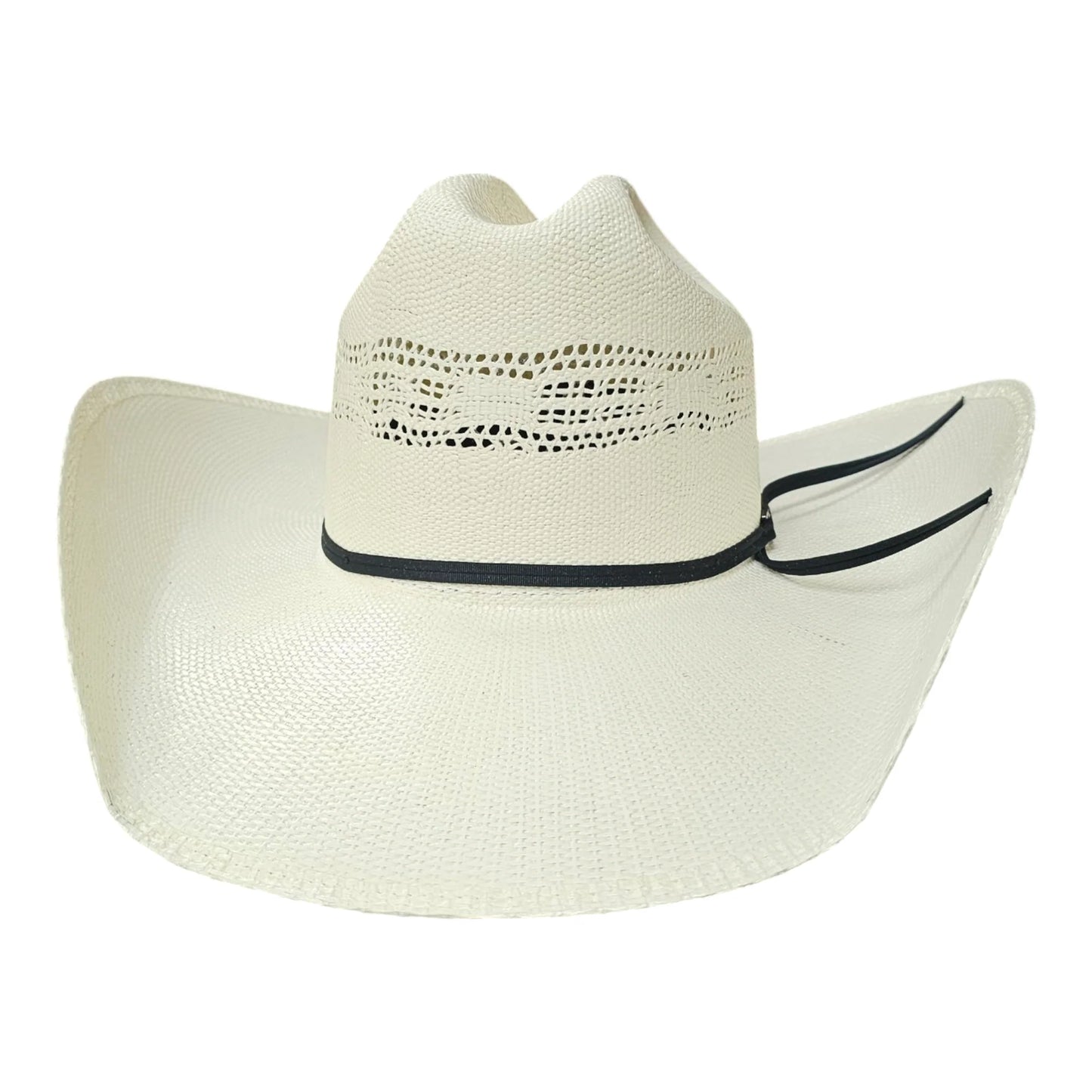 American Hat Company Straw Hat Regular Crown Bangora Natural