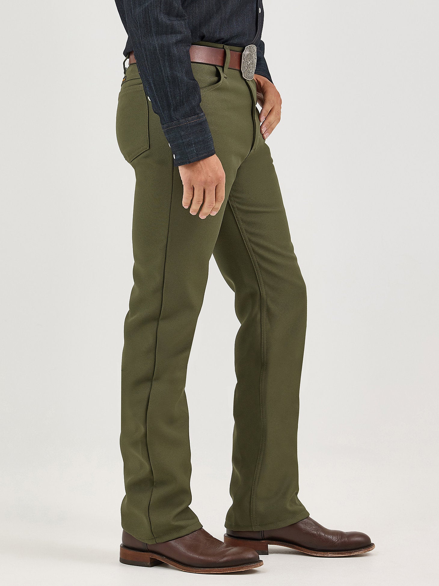 Wrangler Mens Wrancher Dress Jeans Green Leaf - 112368821 Wrangler Mens Wrancher Dress Jeans Green Leaf - 112368821