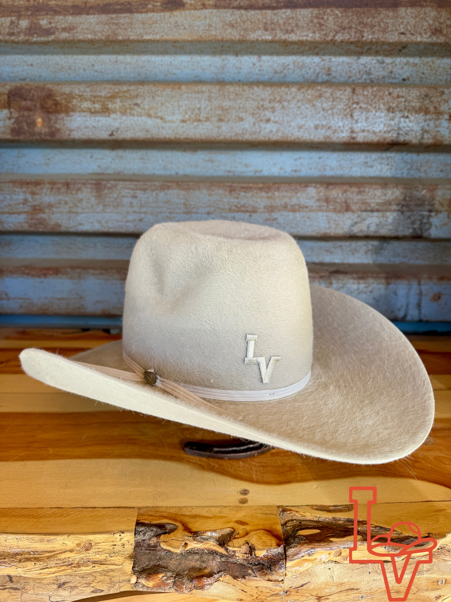 Resistol 8x Kodiak Cowboy Hat Fur Felt Hat Regular Crown Silverbelly