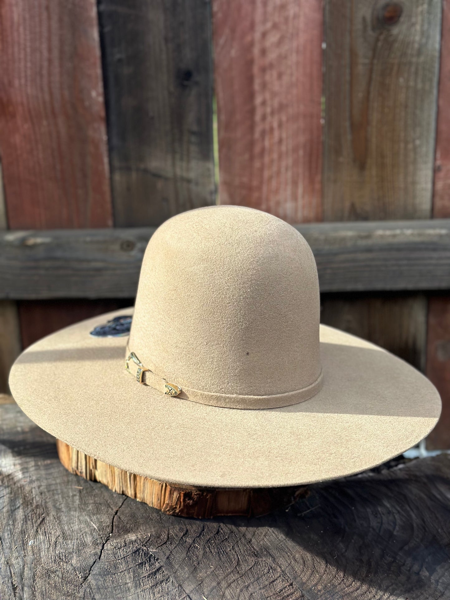 Laredo Wool Felt Hat Open Regular Crown Peacan