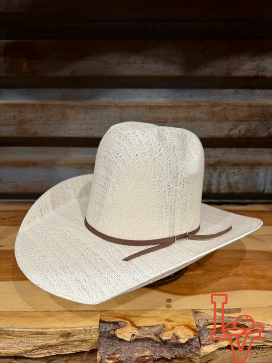 Los Vaqueros Straw Hat Tall Maya Tan
