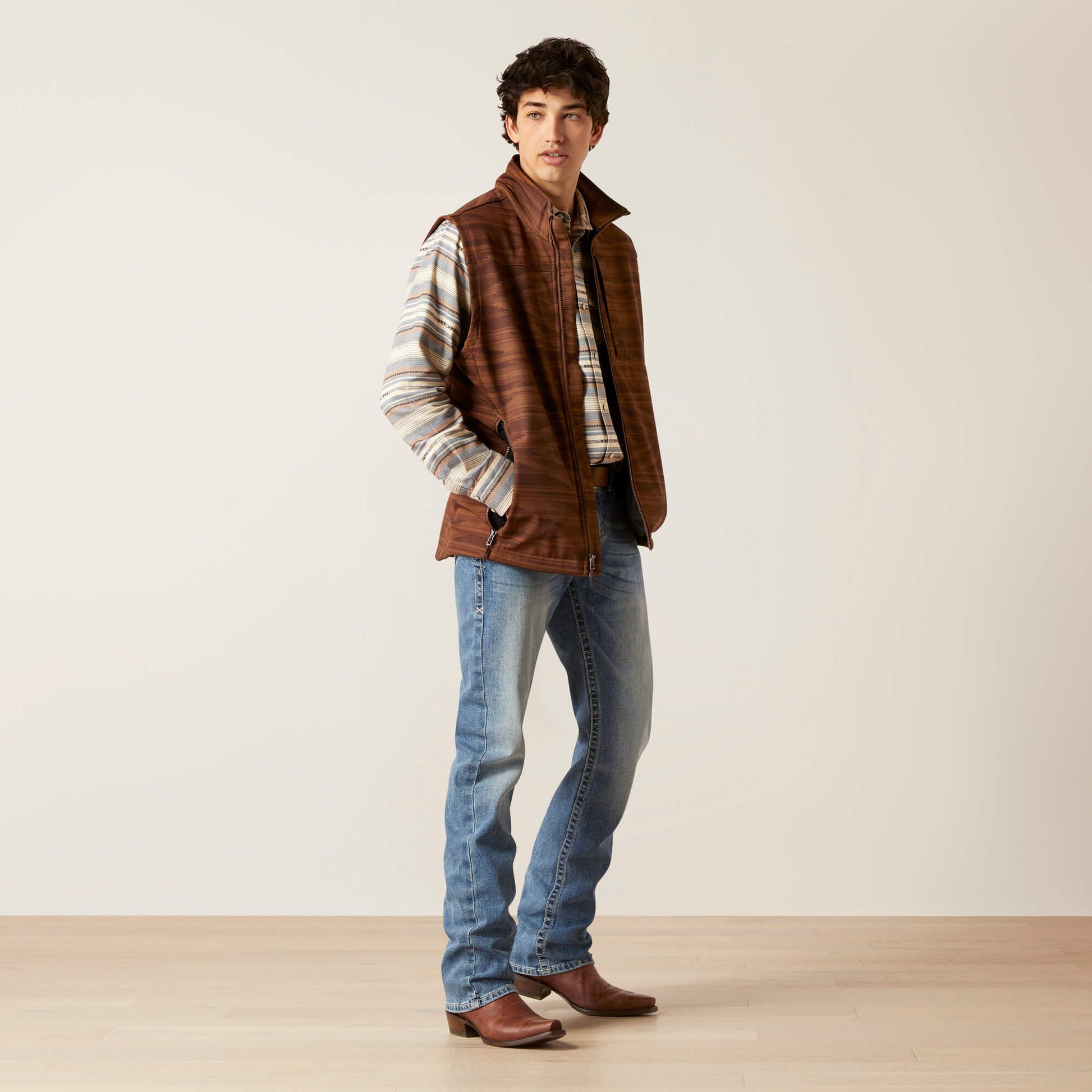ARIAT Wms Softshell Jkt Blushing Cappotto, Arrossire Serape, S Donna ARIAT Wms Softshell Jkt Blushing Cappotto, Arrossire Serape, S Donna