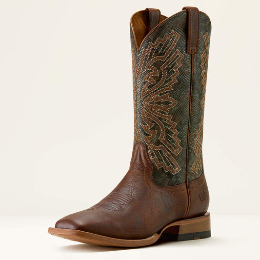 WARM COGNAC|VINTAGE SNAKE PRINT
