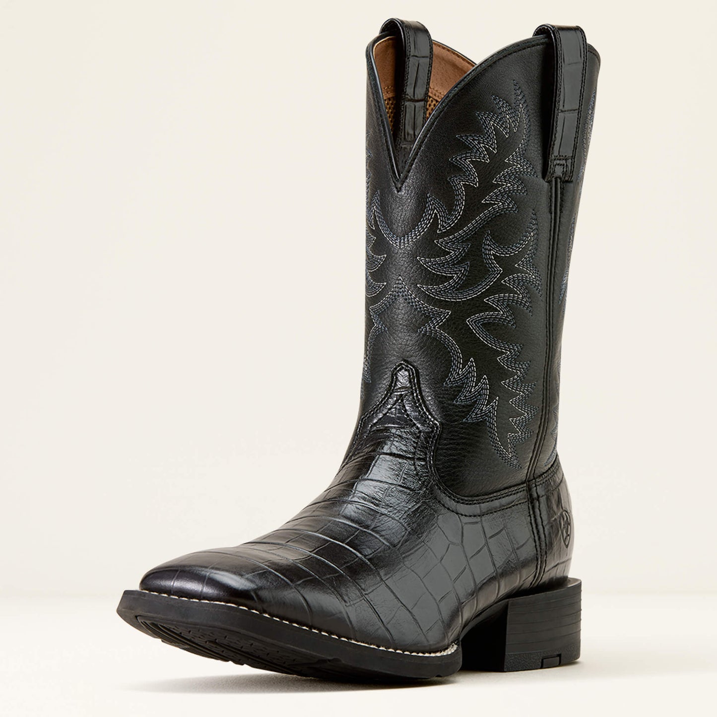 BLACK CROC PRINT|BLACK DEERTAN