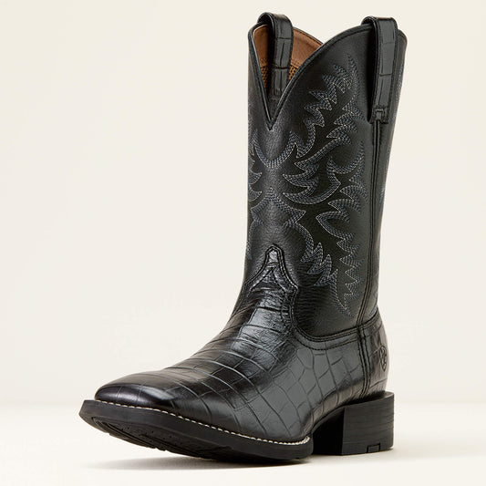 BLACK CROC PRINT|BLACK DEERTAN