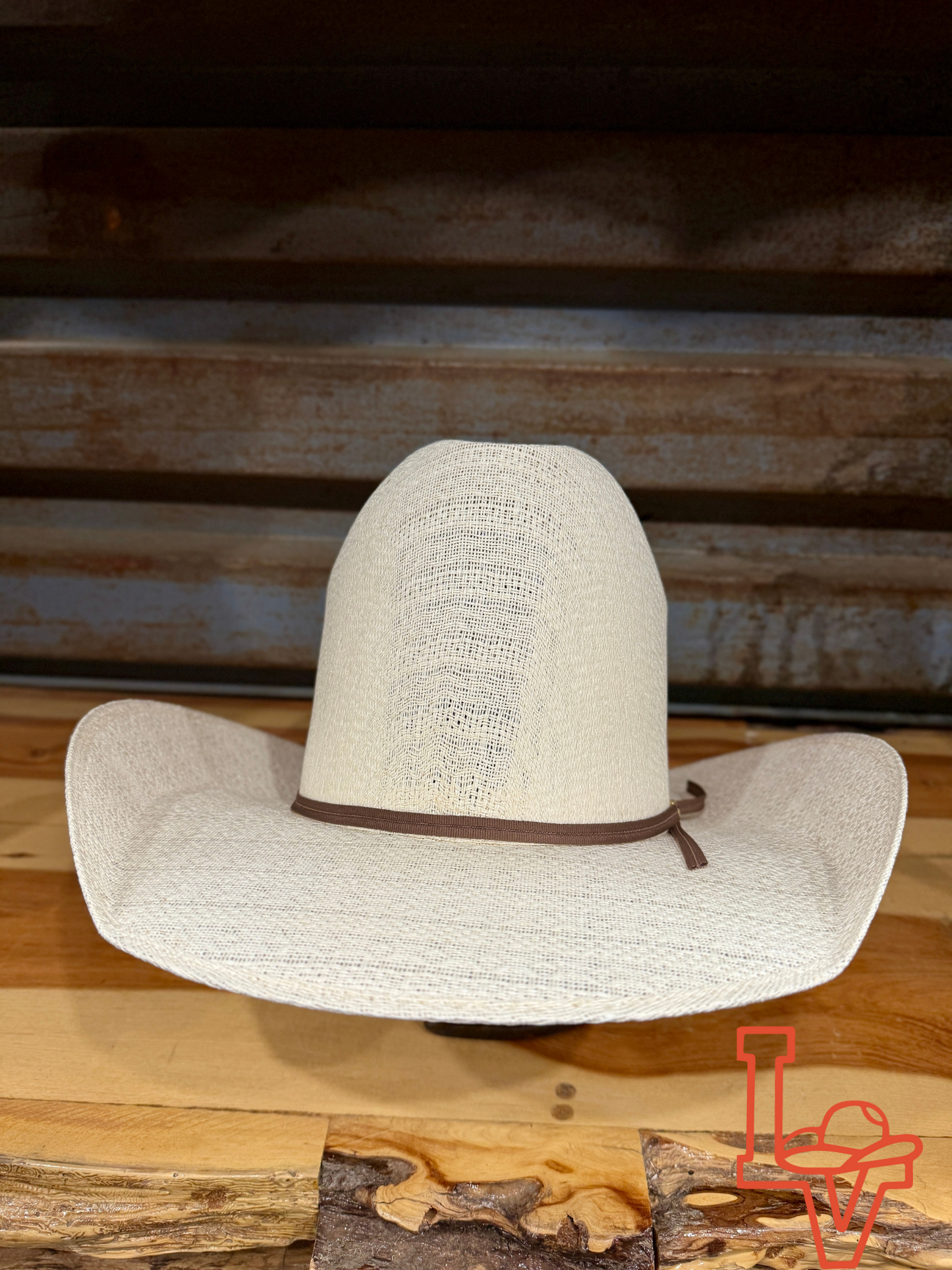 Los Vaqueros Straw Hat Tall Maya Tan