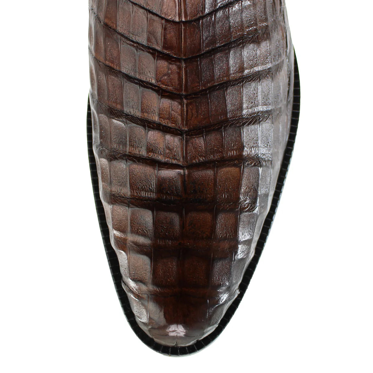Cuadra Men's Honey Cocodrile/Cowhide Zipper Boot FC958