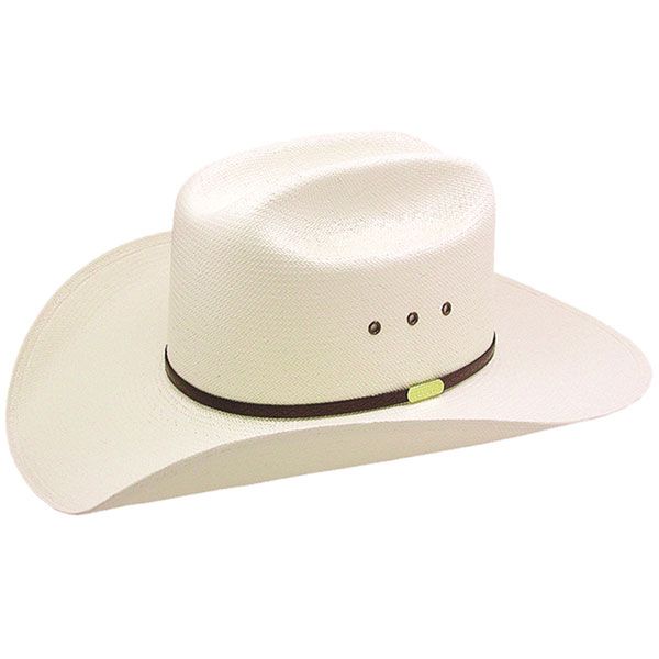Stetson Maddock 10x Straw Cowboy Hat Natural