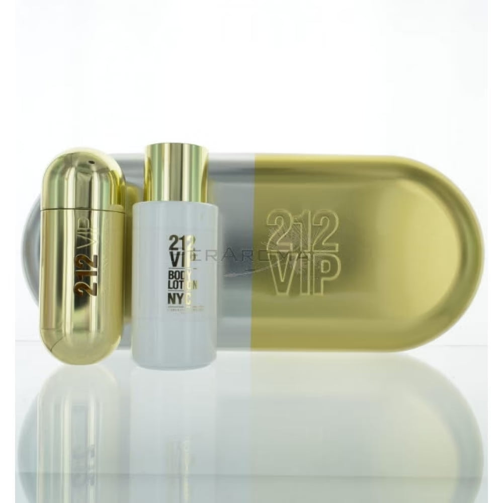 212 VIP by Carolina Herrera Gift Set Women Eau de Parfum Natural Spray 2.7 OZ
