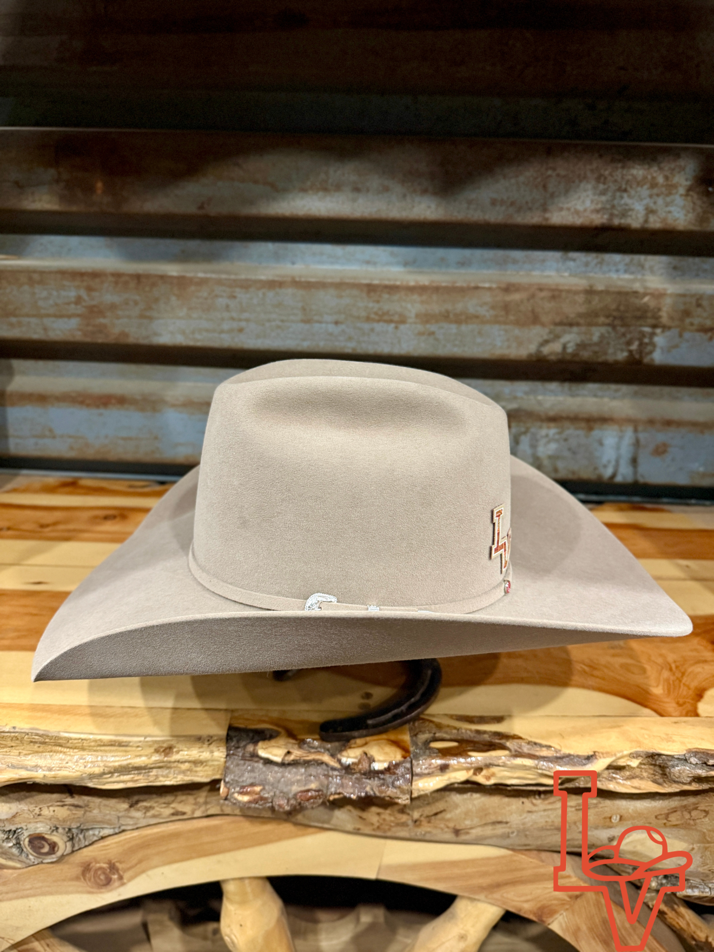 Tacchino 10X Beaver Fur Felt Hat 6" Regular Crown 4.25" Brim Sahara