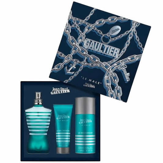 Jean Paul Gaultier Le Male Gift Set Man Eau de Toilette Spray 4.2 OZ
