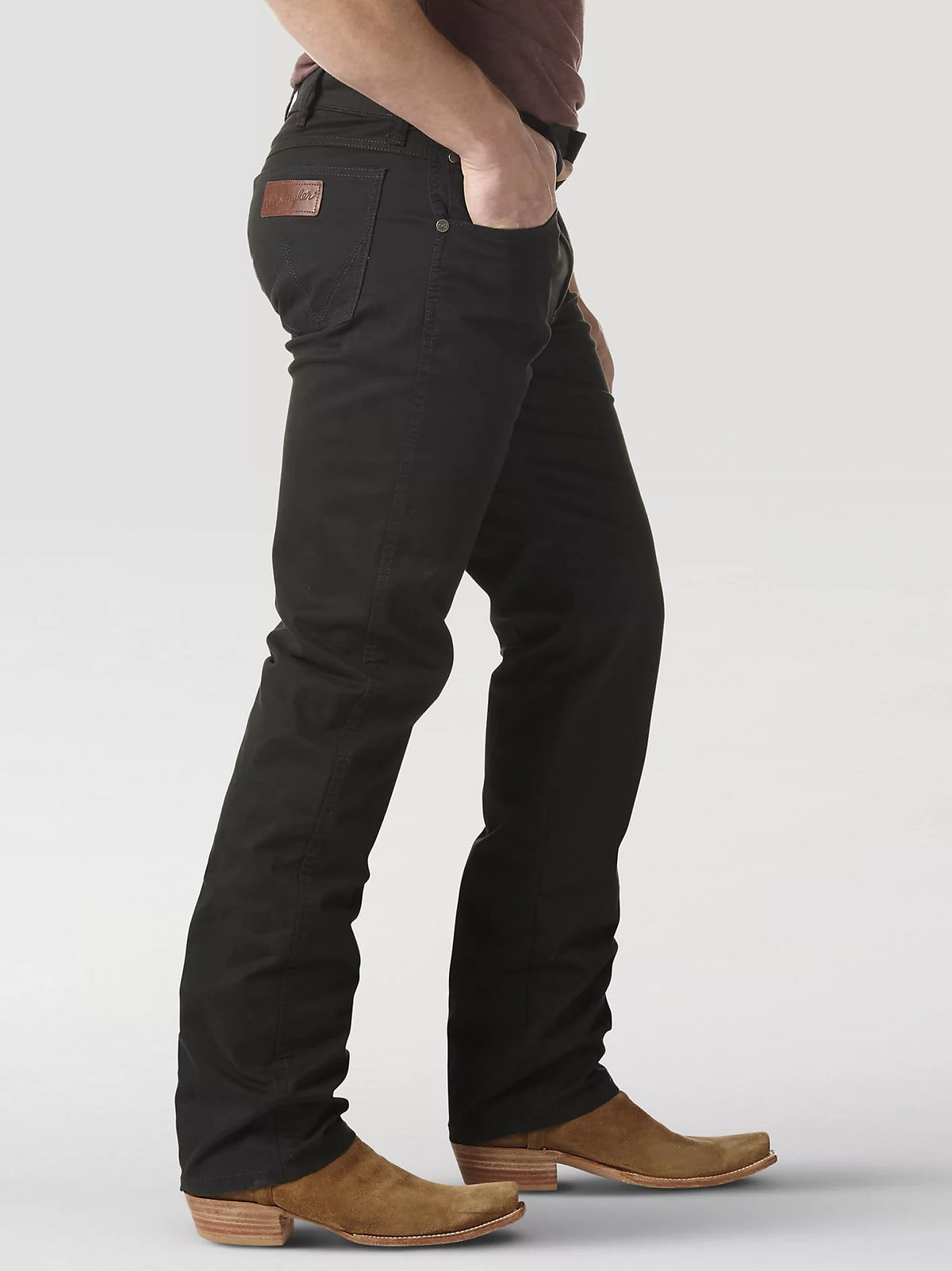 Wrangler Retro® Mens Slim Straight Jean Black