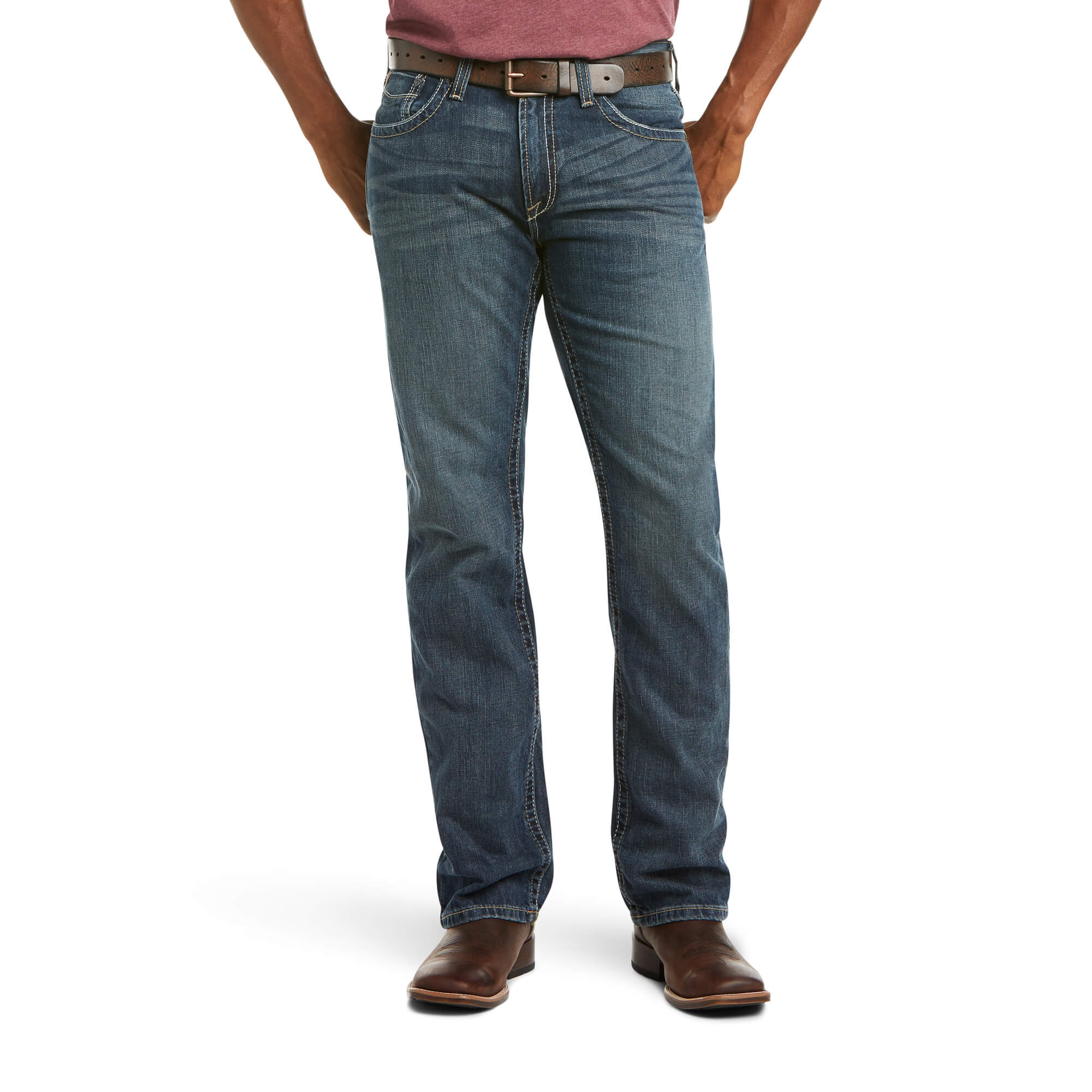 Ariat Men's M5 Slim Deadrun Stackable Straight Leg Jean Deadrun – Los ...