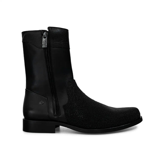 Cuadra Men's Black Stingray Dress Boots FF211