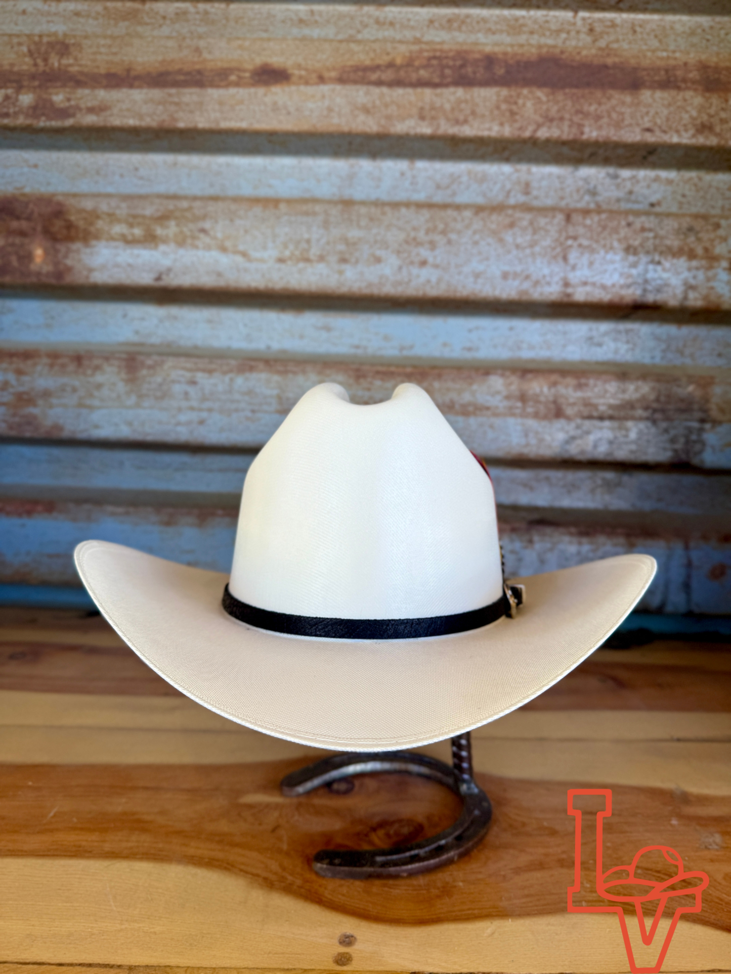 Laredo Extra Fine Straw Hat "Extra Fino" Regular Crown Copa Regular 10,000x Estilo Sinaloa Blanco