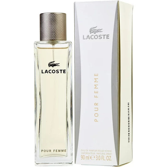 Lacoste Pour Femme Woman Eau De Parfum Natural Spray 3 Oz