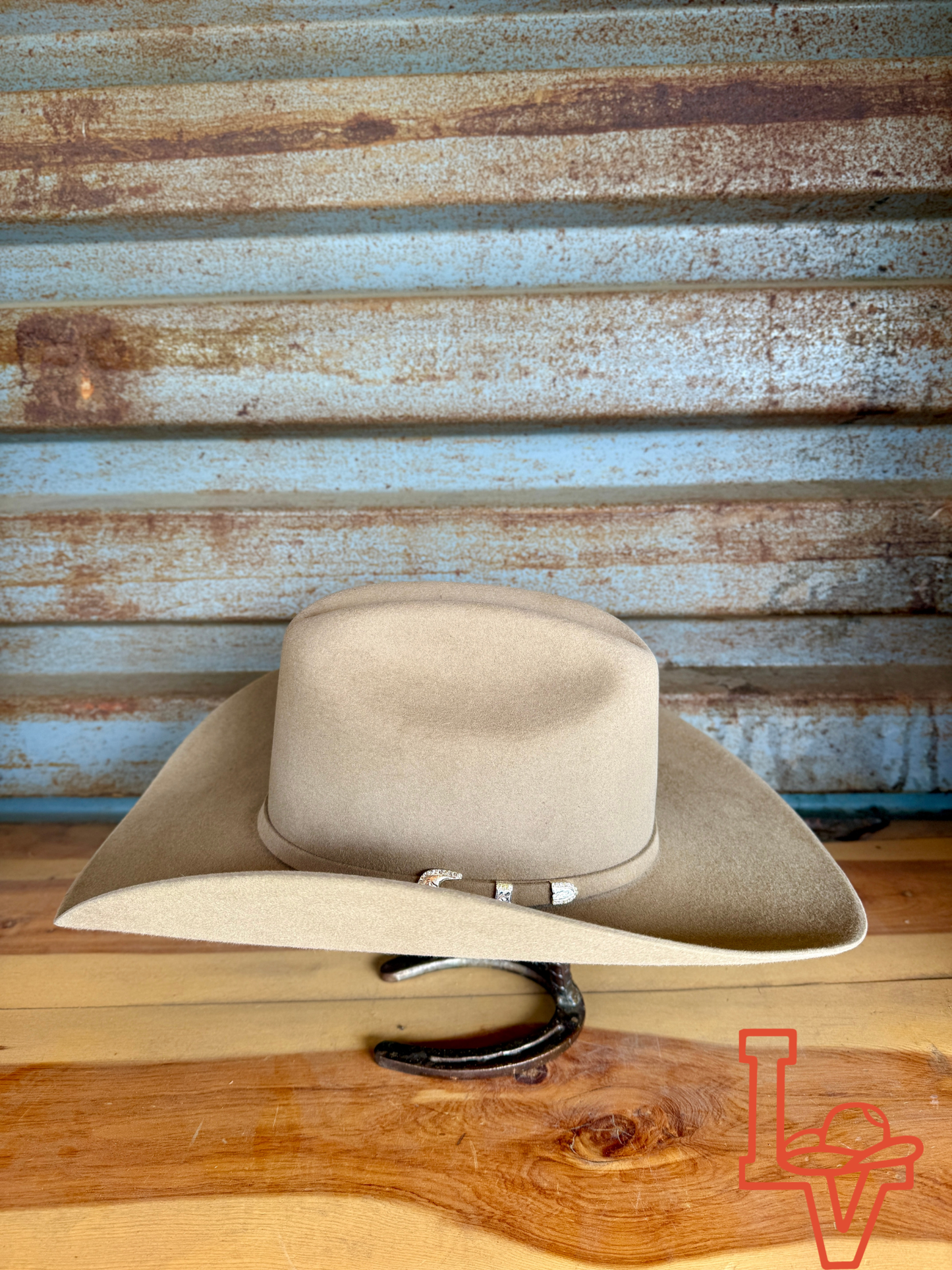 Stetson Shasta 10x Cowboy Fur Felt Hat - 4 1/4" Brim Western Regular Crown Sahara