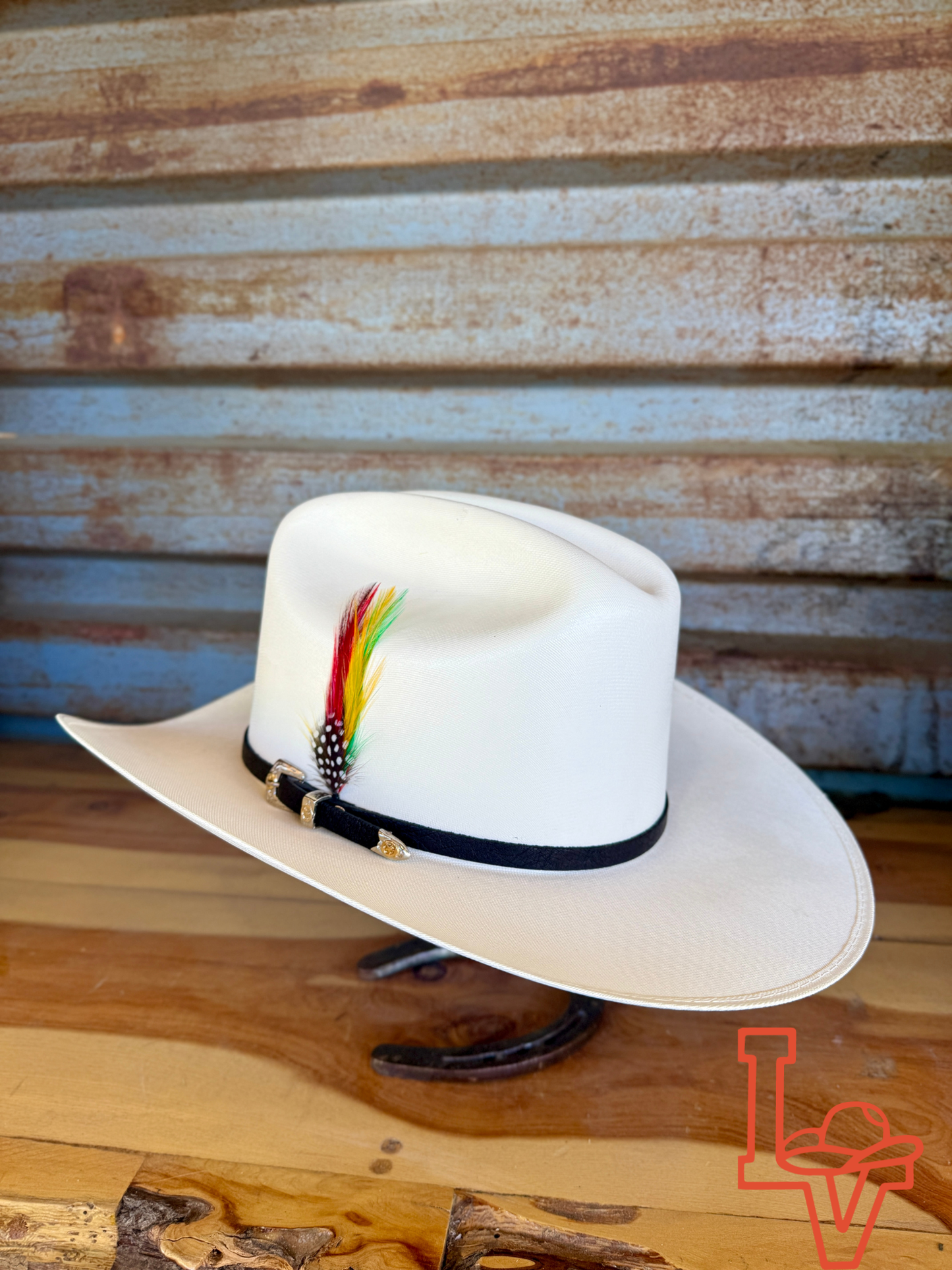 Laredo Extra Fine Straw Hat "Extra Fino" Regular Crown Copa Regular 10,000x Estilo Sinaloa Blanco