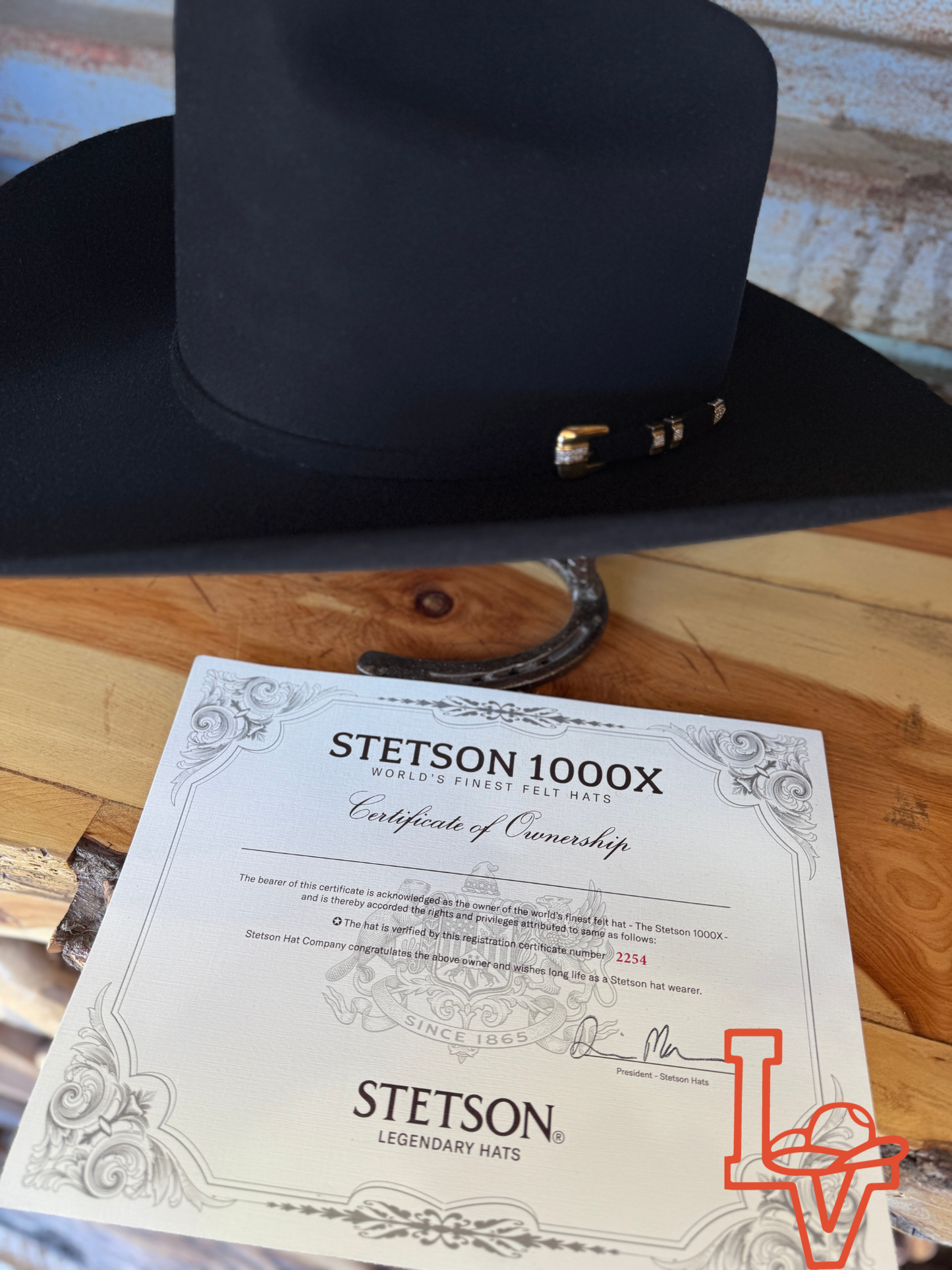 Stetson Diamante 1000x Premier Cowboy Fur Felt Hat Western Copa Regular Crown Black