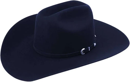 American Hat Company 40X Felt Hat Regular Crown Midnight Blue