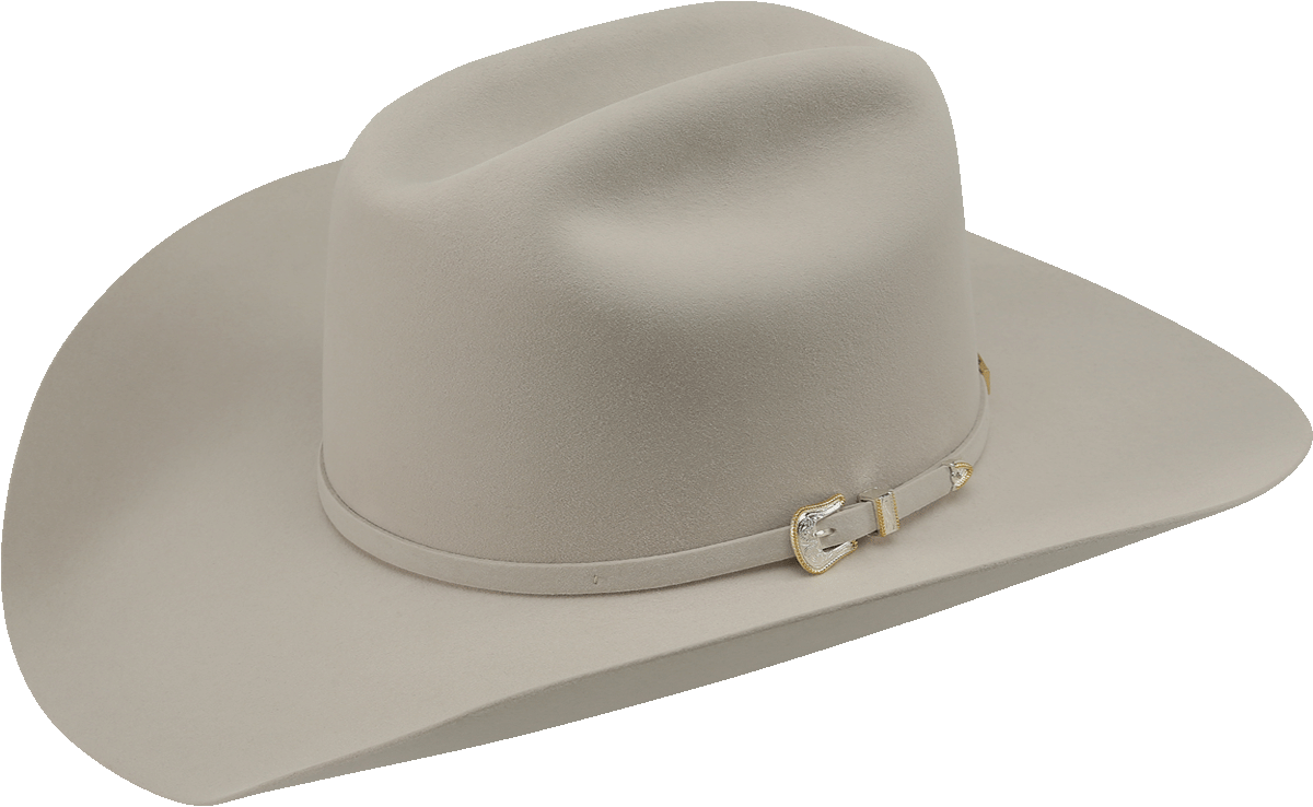 American Hat Company 10X Felt Hat Regular Crown Silver Sand