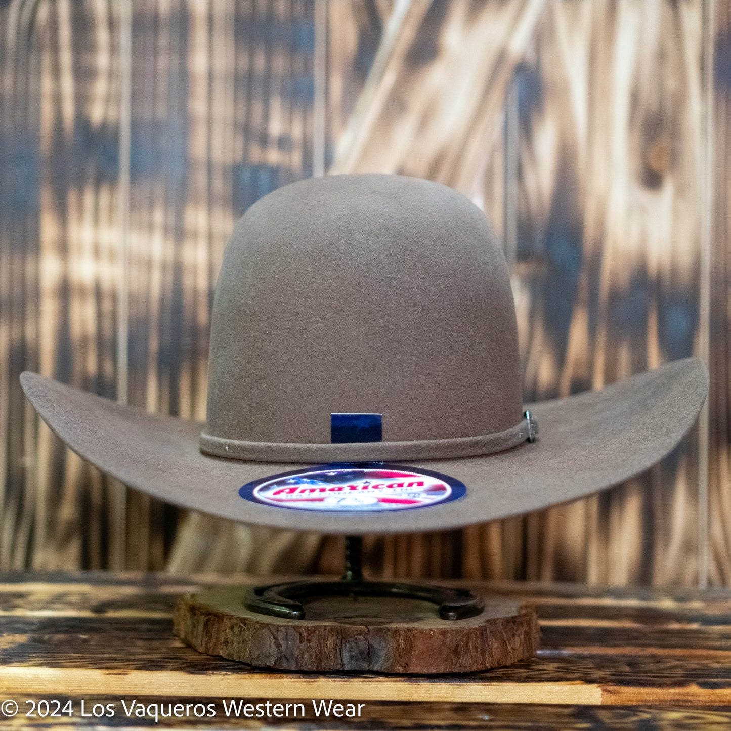 American Hat Company 10X Felt Hat Regular Crown Tuscan