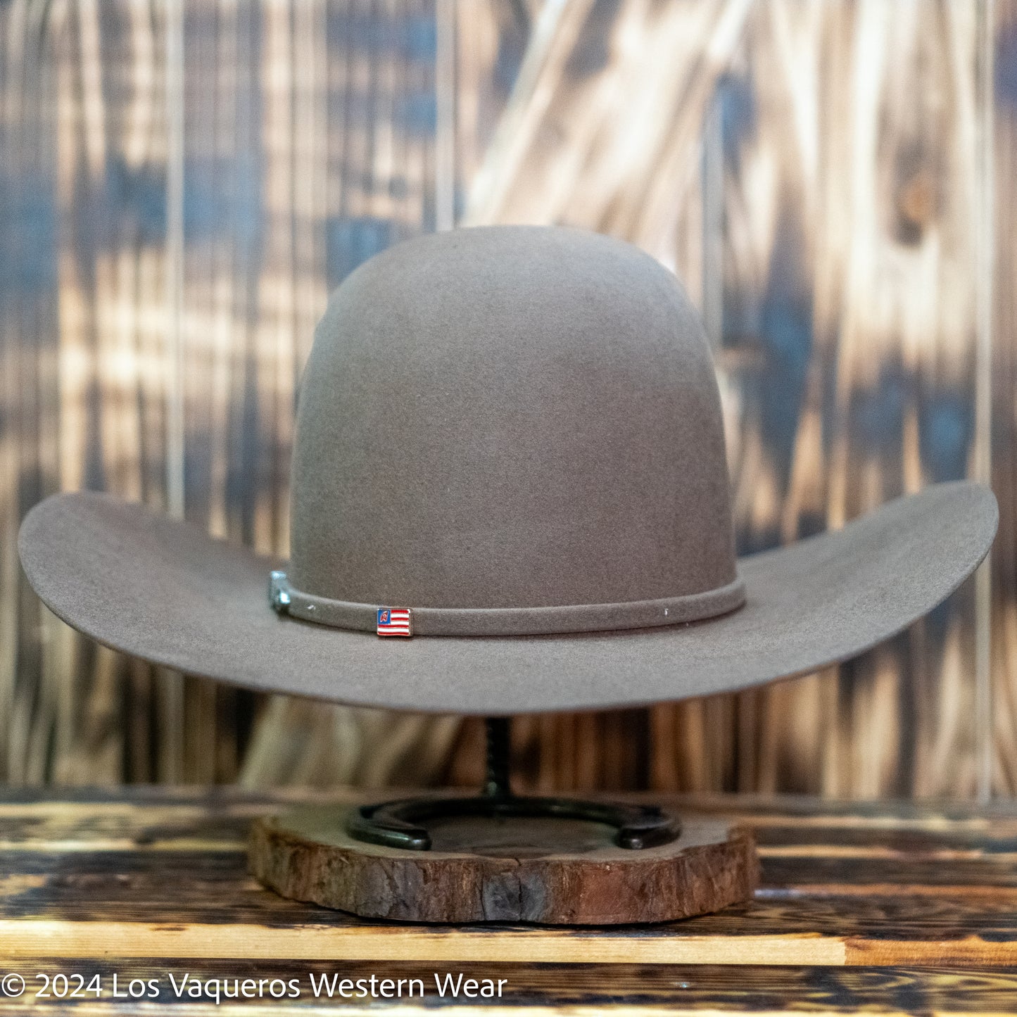 American Hat Company 10X Felt Hat Regular Crown Tuscan