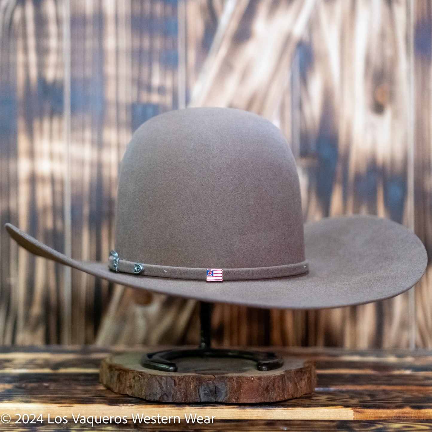 American Hat Company 10X Felt Hat Regular Crown Tuscan