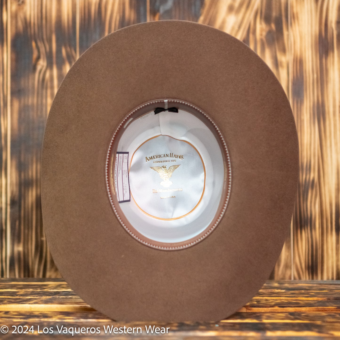 American Hat Company 10X Felt Hat Regular Crown Tuscan