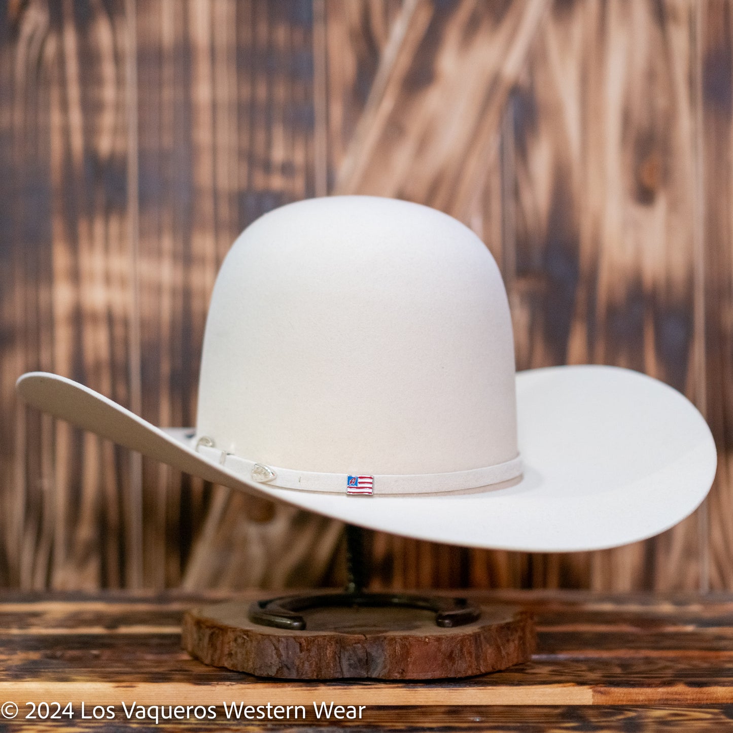 American Hat Company 40X Felt Hat Regular Crown Bone
