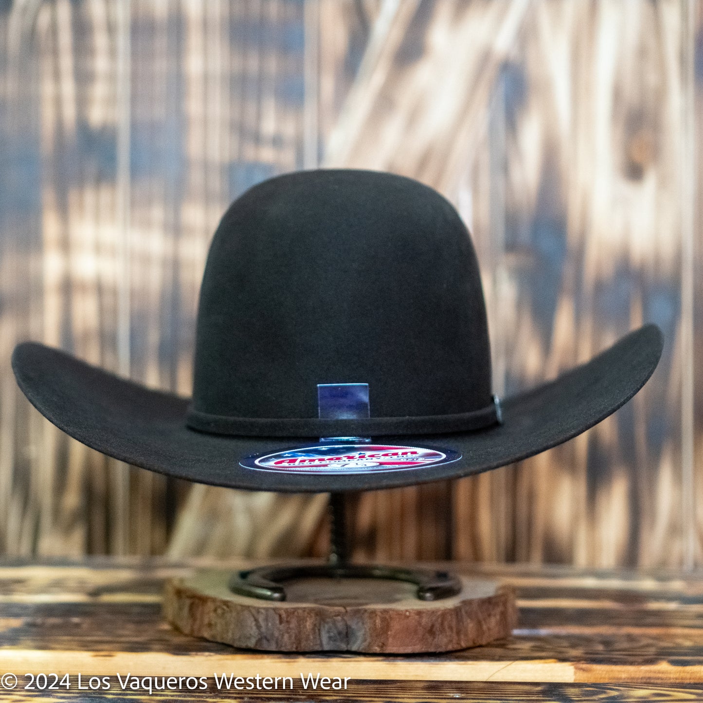 American Hat Company 10X Felt Hat Regular Crown Chocolate