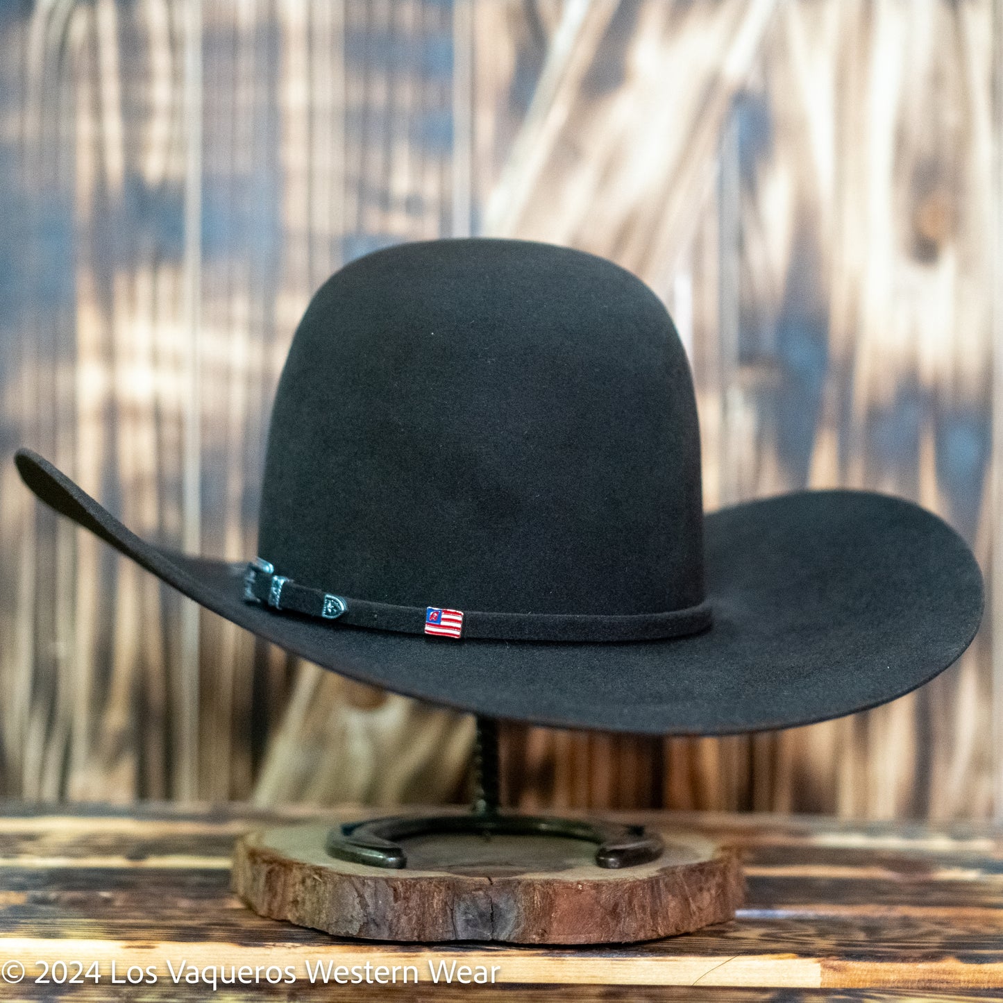 American Hat Company 10X Felt Hat Regular Crown Chocolate