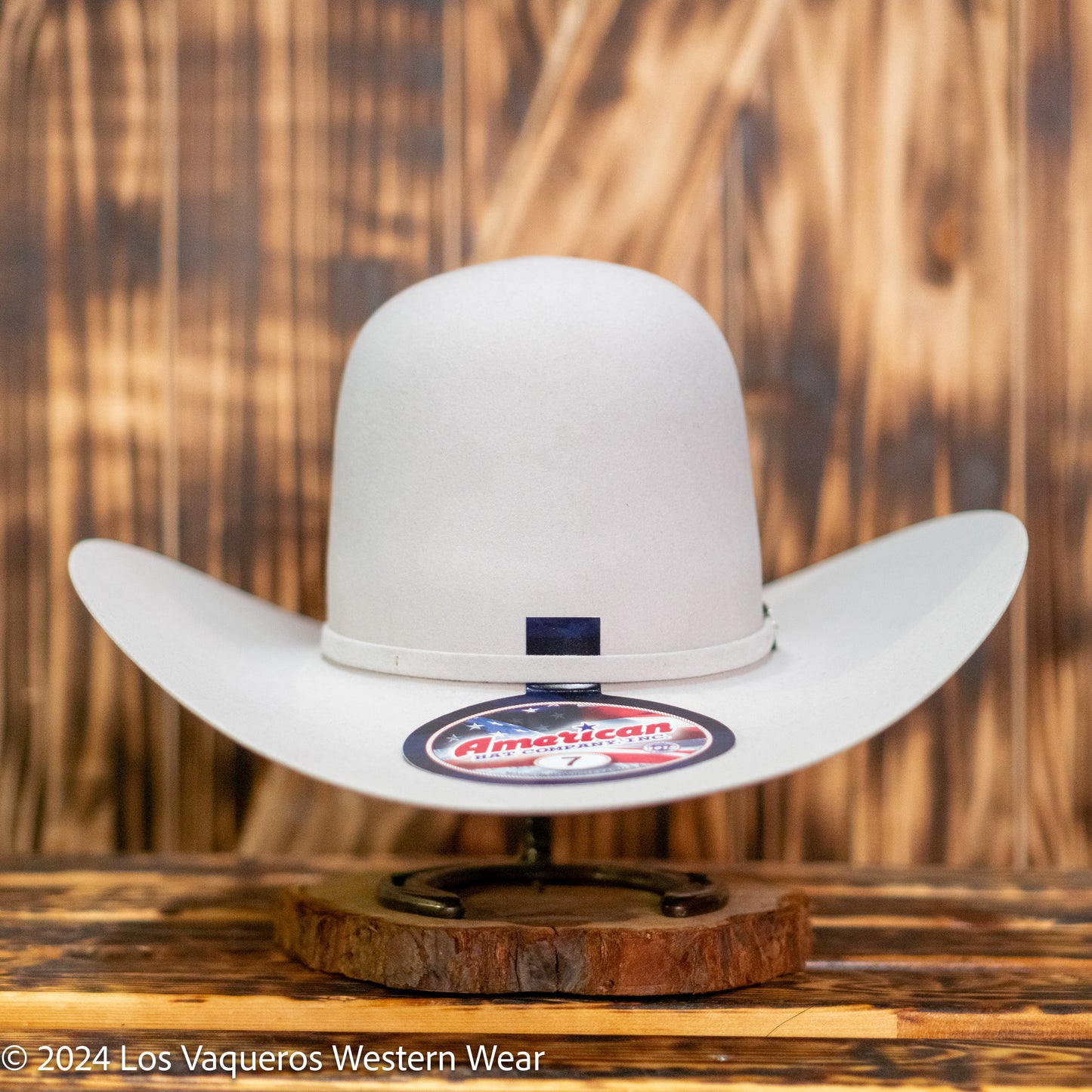 American Hat Company 40X Felt Hat Regular Crown Silver Sand