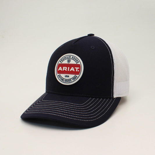 Ariat R112 Snapback Logo Patch Navy
