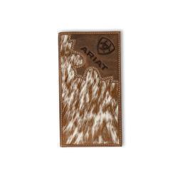 Ariat Rodeo Wallet Brindle Calf Hair Brown