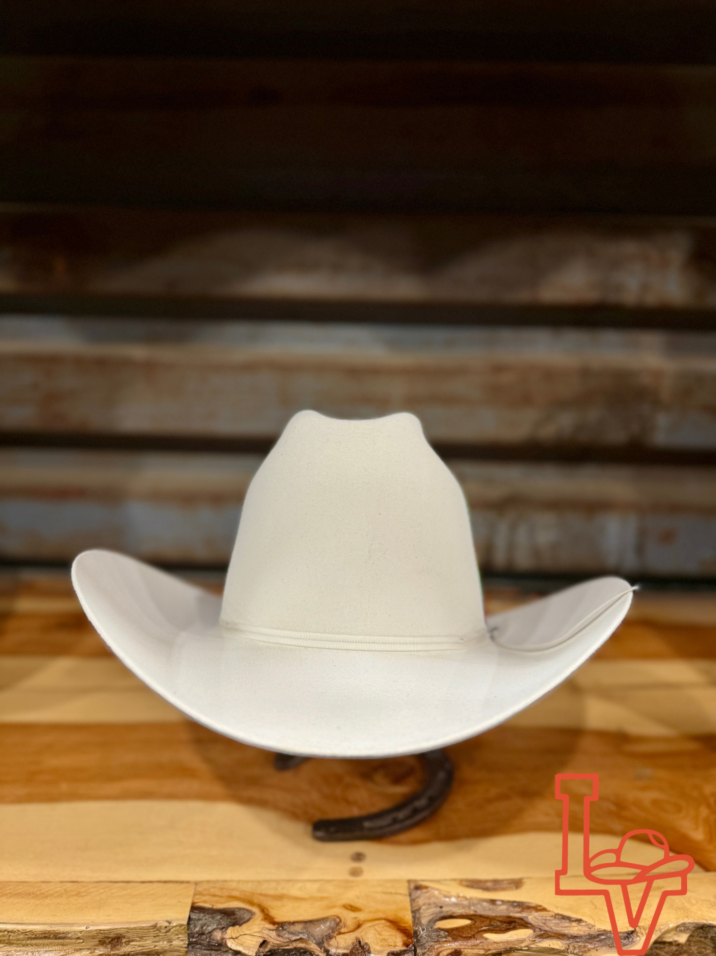 Stetson 6x Rancher Cowboy Felt Hat Regular Crown White