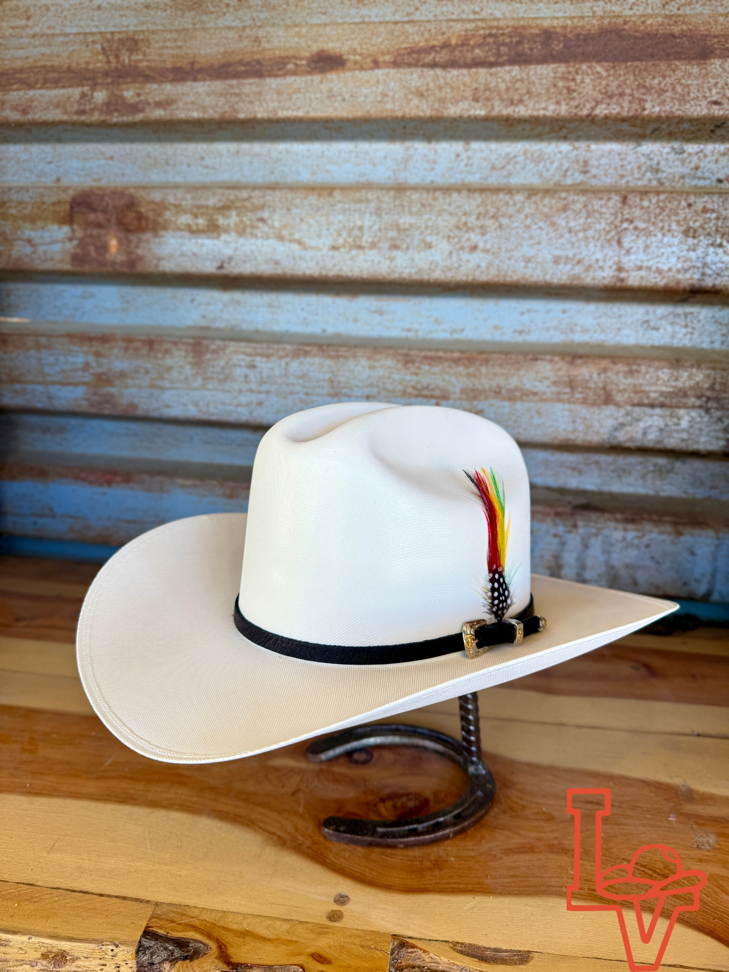 Laredo Extra Fine Straw Hat "Extra Fino" Regular Crown Copa Regular 10,000x Estilo Sinaloa Blanco