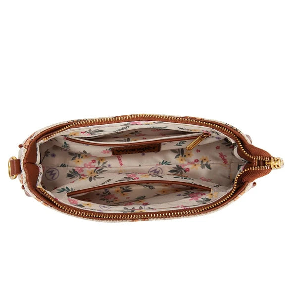Wrangler Western Print Cowgirl Shoulder Bag