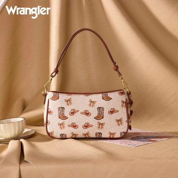 Wrangler Western Print Cowgirl Shoulder Bag