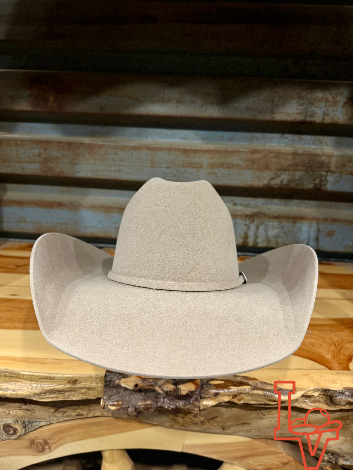 Tacchino 10X Beaver Fur Felt Hat 6" Regular Crown 4.25" Brim Sahara