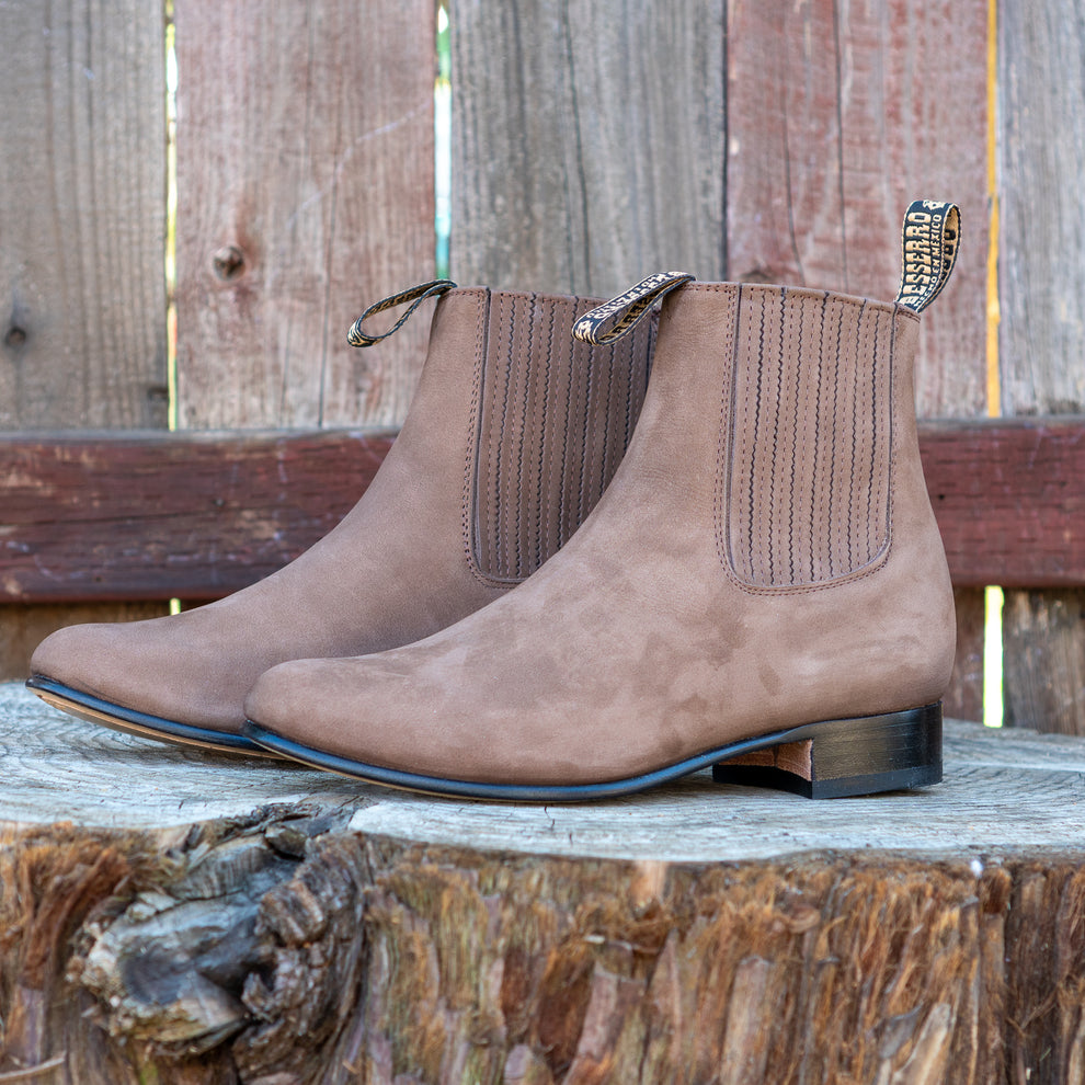 El Besserro Charro Boot - Leather Black 207
