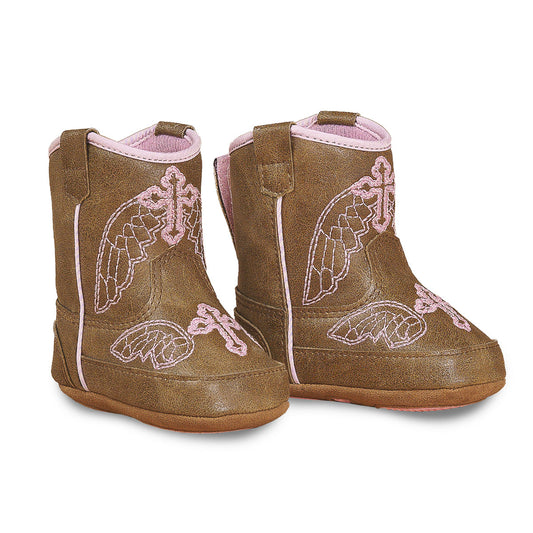 Twister Blazin Roxx Gracie Baby Bucker Boots Brown