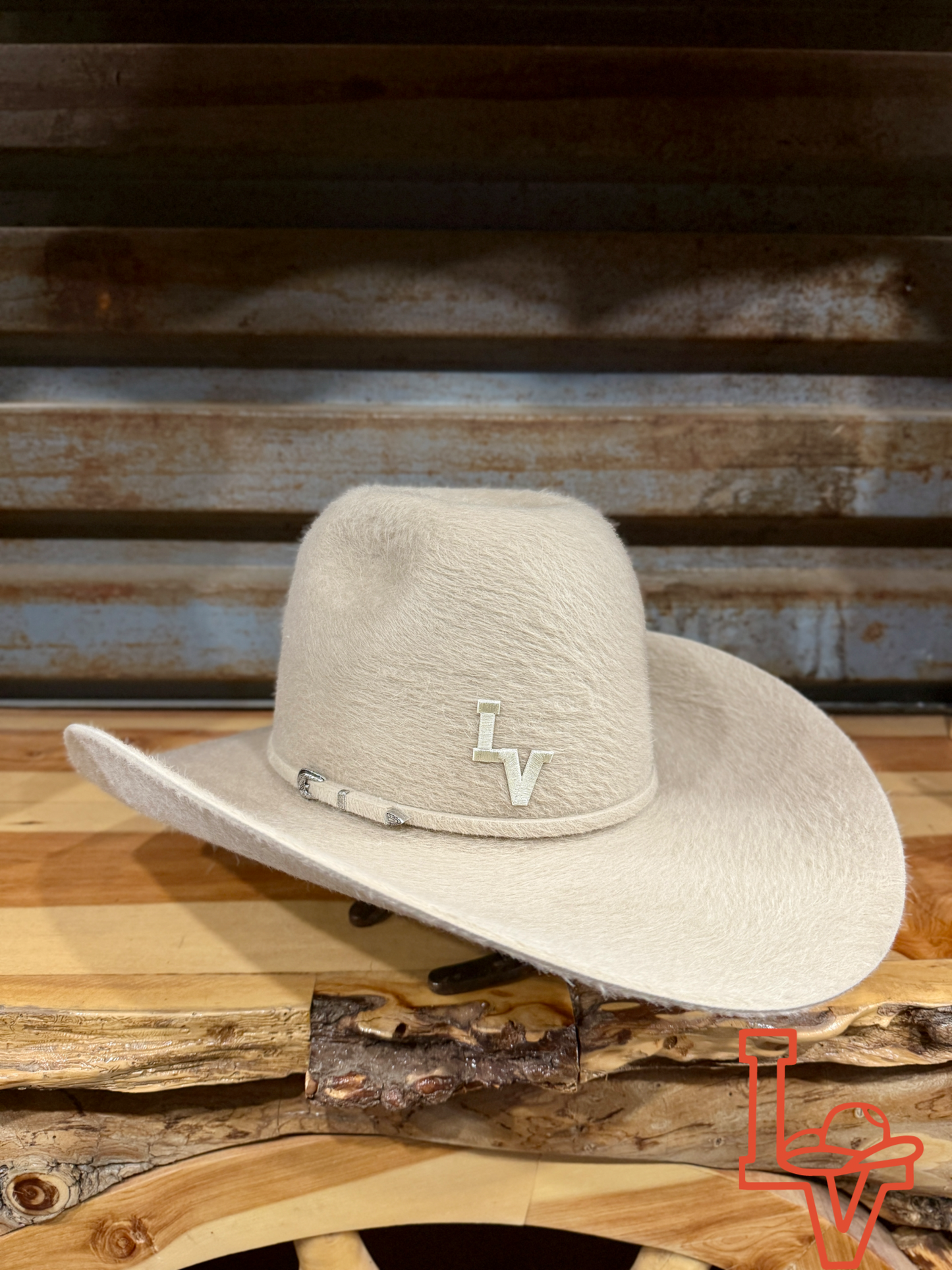 Rodeo King 10X Grizzly Felt Hat Regular Crown Silver Belly