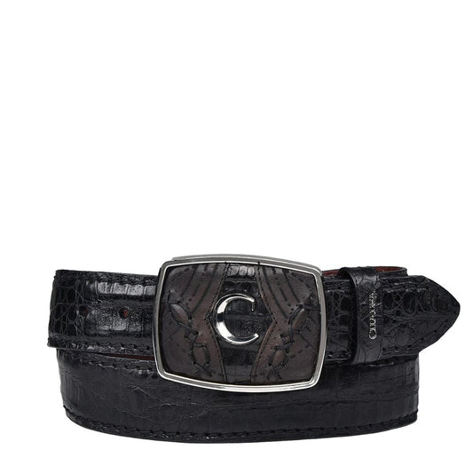 Cuadra Black Ultra Exotic Belt