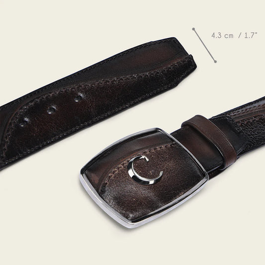 Cuadra Honey Western Bovine Belt