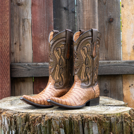 Cuadra Men's Fuscus Lomo Belly Cowboy Boots in Wax Orix